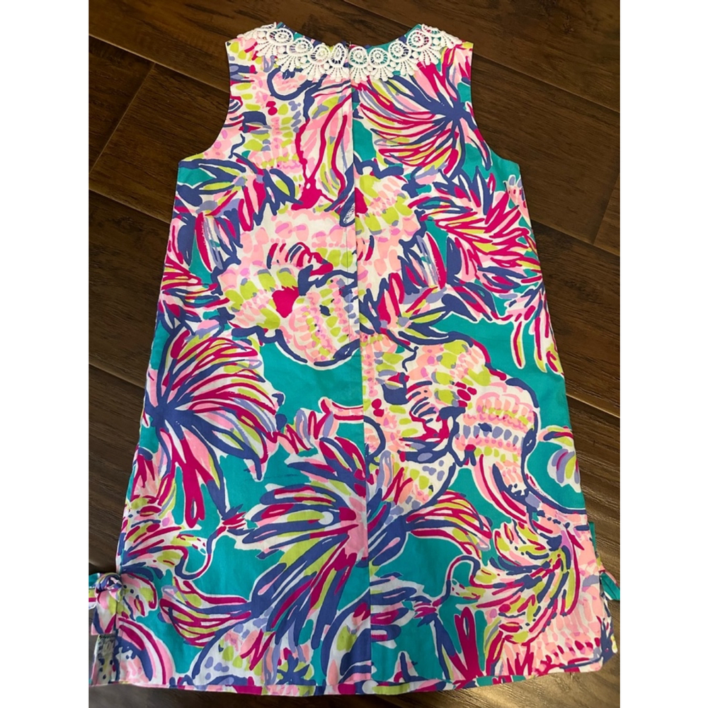 Lilly Pulitzer Dress Floral 8 Girls - Picture 5 of 5